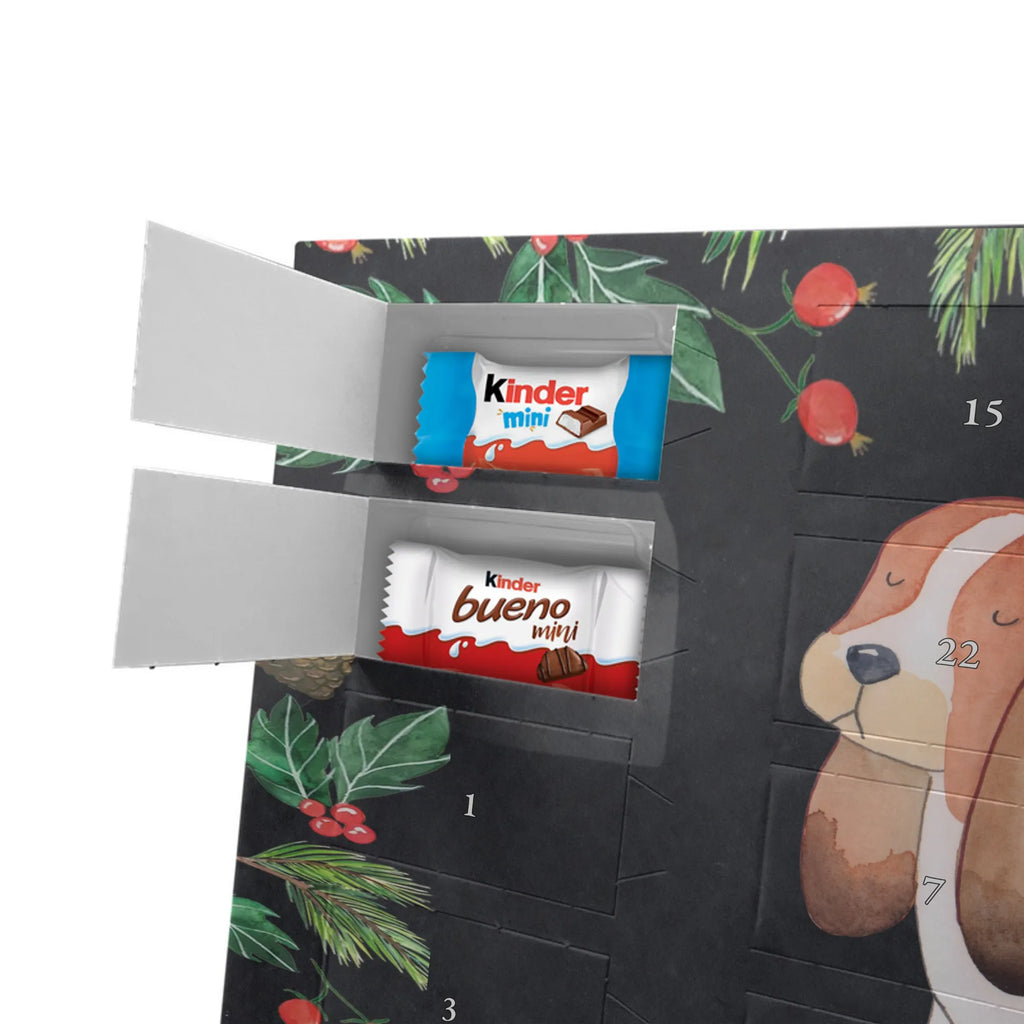 Chocolate advent calendar Dog Basset Hound mutt, dog sayings, love dogs, dog mama, funny gifts for dog owners, woof, what do you give a dog lover, dog breed, Christmas gifts for dogs, gifts for dogs, bag with dog print, love for dogs, hound, dog decorative items, dog love, childless