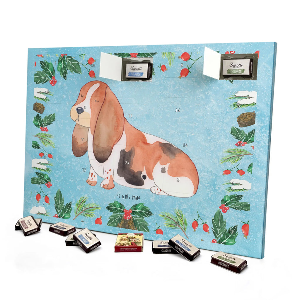 Chocolate advent calendar Dog Basset Hound mutt, dog sayings, love dogs, dog mama, funny gifts for dog owners, woof, what do you give a dog lover, dog breed, Christmas gifts for dogs, gifts for dogs, bag with dog print, love for dogs, hound, dog decorative items, dog love, childless