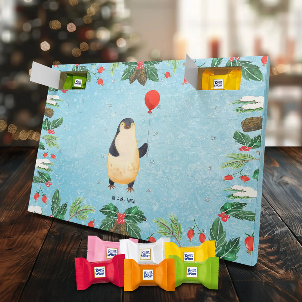Chocolate advent calendar Penguin balloon North Pole, Penguins, best friend, gift idea, new life, gift girlfriend, penguins, balloon, love of life, new start