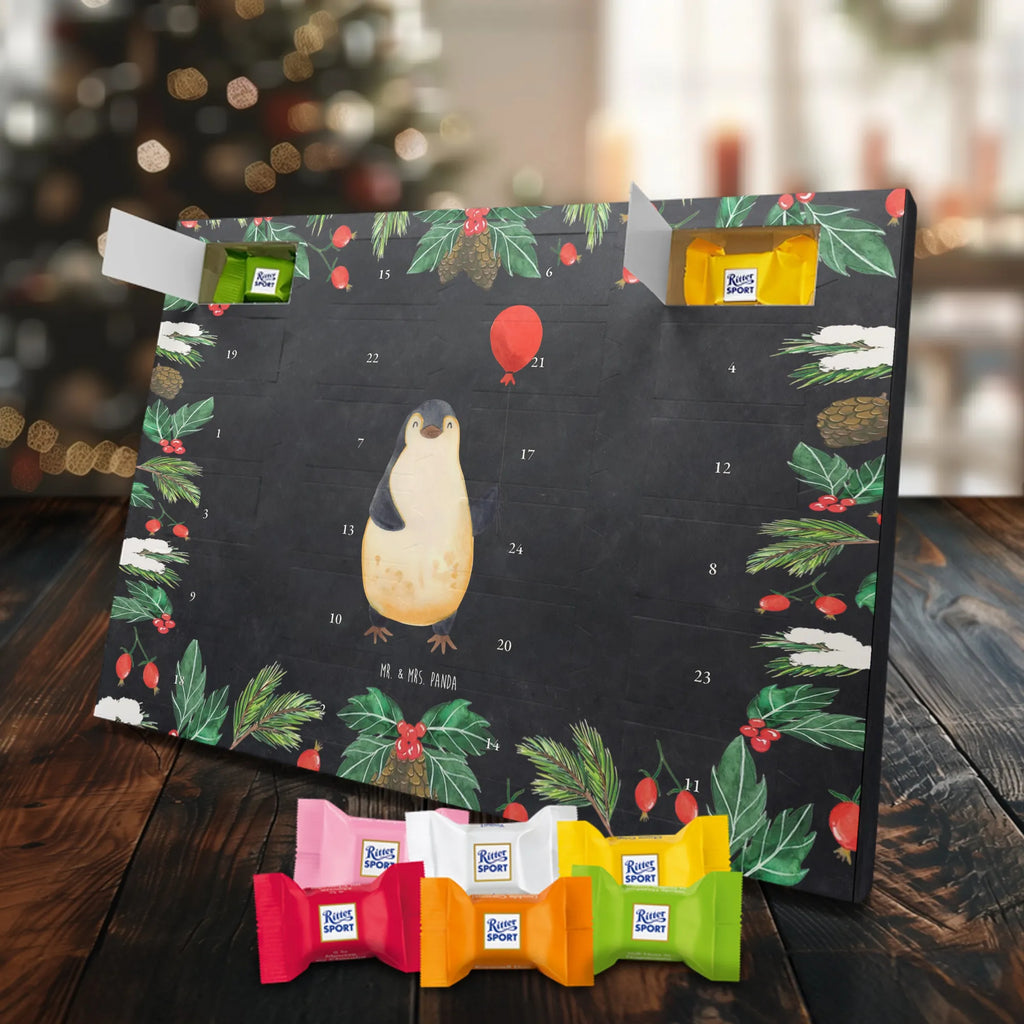 Chocolate advent calendar Penguin balloon North Pole, Penguins, best friend, gift idea, new life, gift girlfriend, penguins, balloon, love of life, new start