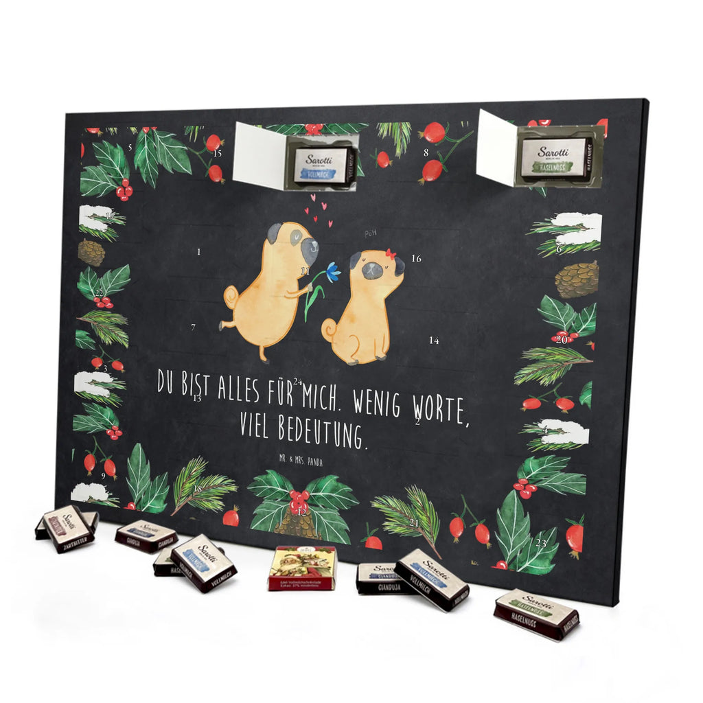 Chocolate advent calendar pug In love mutt, dog sayings, love dogs, dog mama, funny gifts for dog owners, woof, what do you give a dog lover, dog breed, Christmas gifts for dogs, gifts for dogs, bag with dog print, love for dogs, hound, dog decorative items, Pug, in love, dog love, boob, gift friend, love saying. Engaged