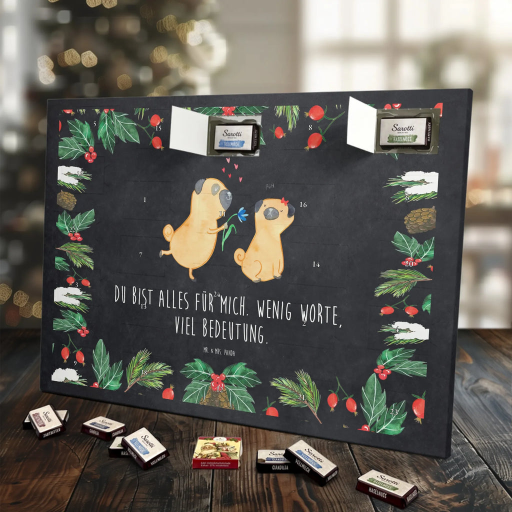 Chocolate advent calendar pug In love mutt, dog sayings, love dogs, dog mama, funny gifts for dog owners, woof, what do you give a dog lover, dog breed, Christmas gifts for dogs, gifts for dogs, bag with dog print, love for dogs, hound, dog decorative items, Pug, in love, dog love, boob, gift friend, love saying. Engaged