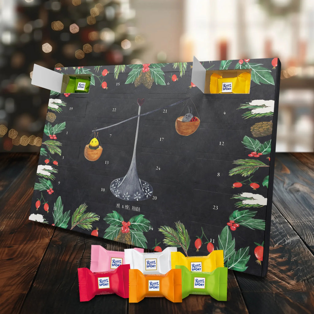 Chocolate advent calendar Star sign Scale birthdays, astrology, date of birth, month of birth, constellations, gift September, Libra, Libra gift, birthday September, bumble bee, birthday October, ladybird, balance, Libra zodiac sign, gift October