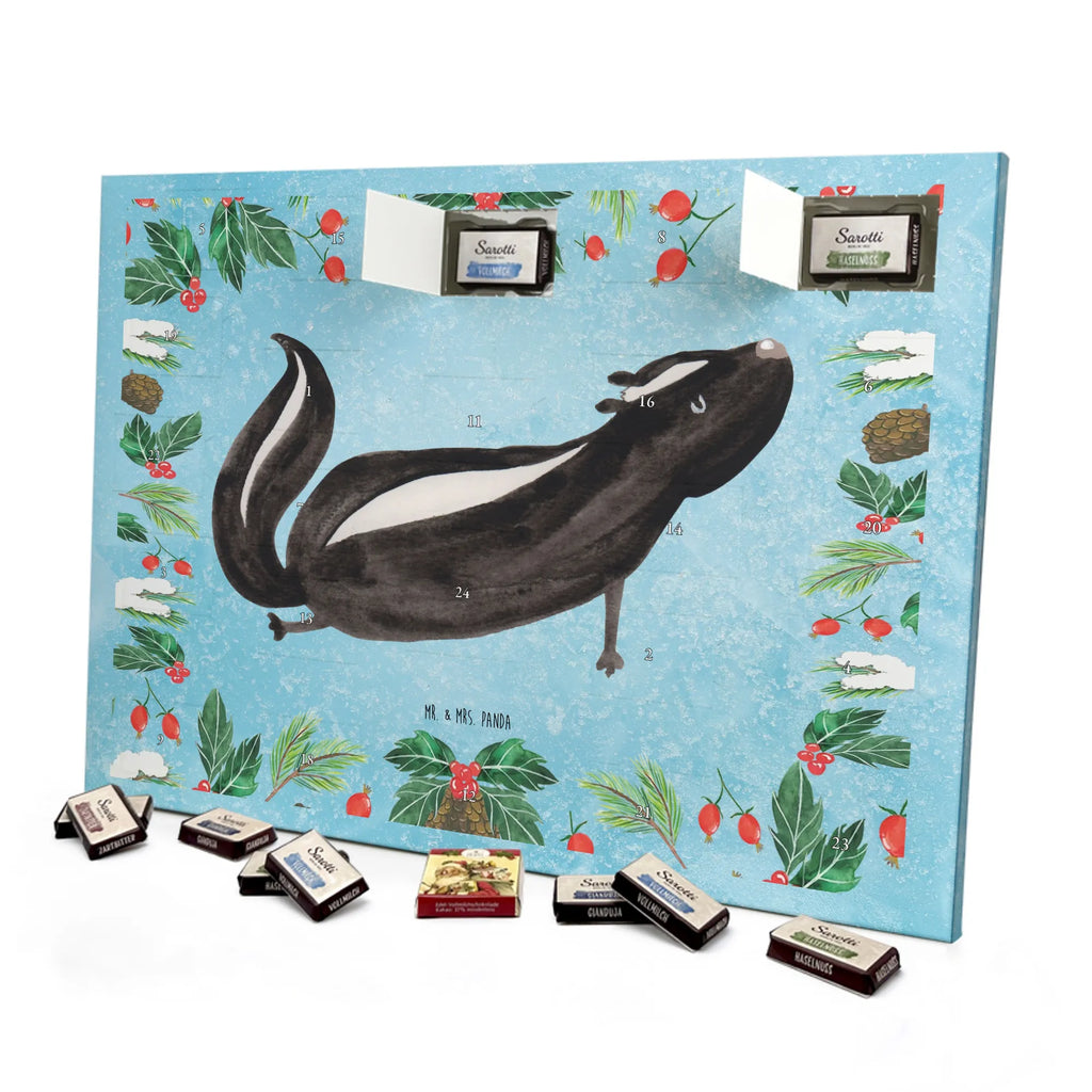  skunks Joga Stinktier, Skunk