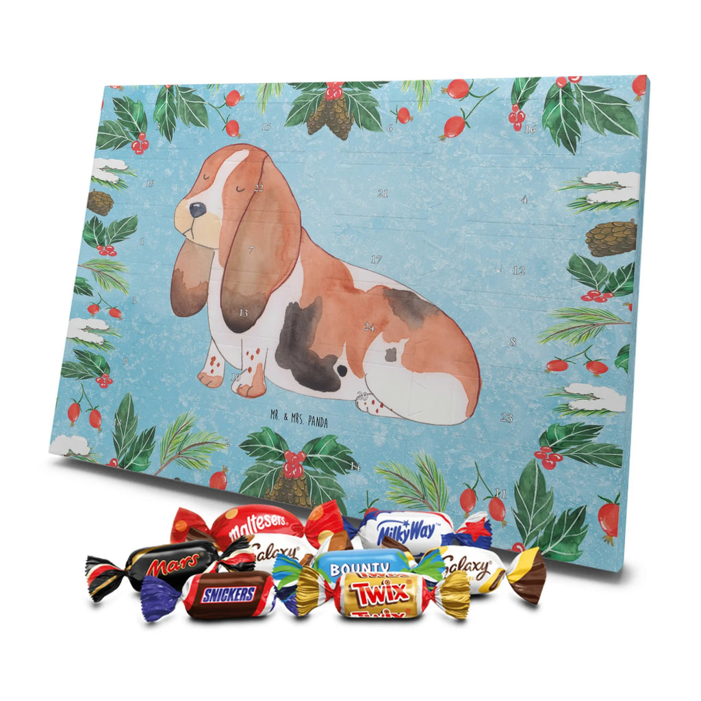 Chocolate advent calendar Dog Basset Hound mutt, dog sayings, love dogs, dog mama, funny gifts for dog owners, woof, what do you give a dog lover, dog breed, Christmas gifts for dogs, gifts for dogs, bag with dog print, love for dogs, hound, dog decorative items, dog love, childless