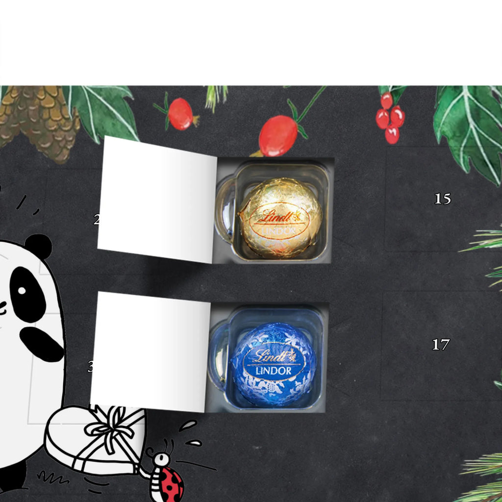 Chocolate advent calendar Panda Thank you 2020, Christmas Calendar, Chocolate Advent Calendar, 2019, Christmas, Calendar