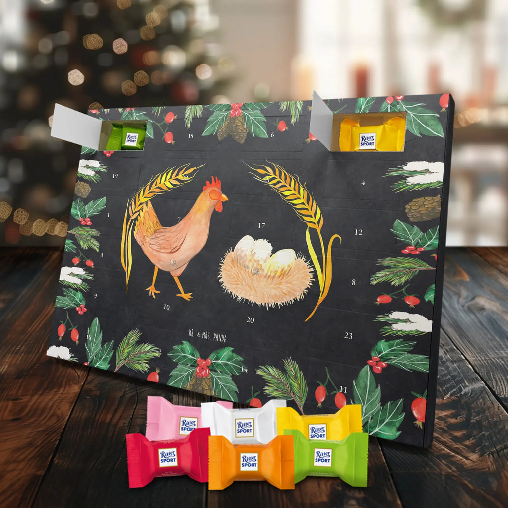 Chocolate advent calendar Chicken Proud farm animals, animals, farm, eggs, yard, cock, chicken, saying, magic, country life, pregnancy, hen, birth