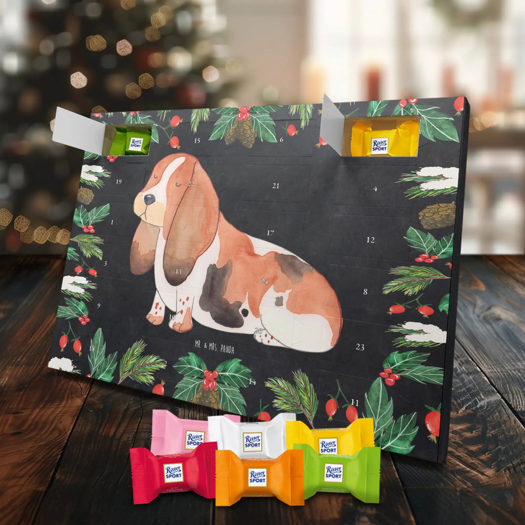 Chocolate advent calendar Dog Basset Hound mutt, dog sayings, love dogs, dog mama, funny gifts for dog owners, woof, what do you give a dog lover, dog breed, Christmas gifts for dogs, gifts for dogs, bag with dog print, love for dogs, hound, dog decorative items, dog love, childless
