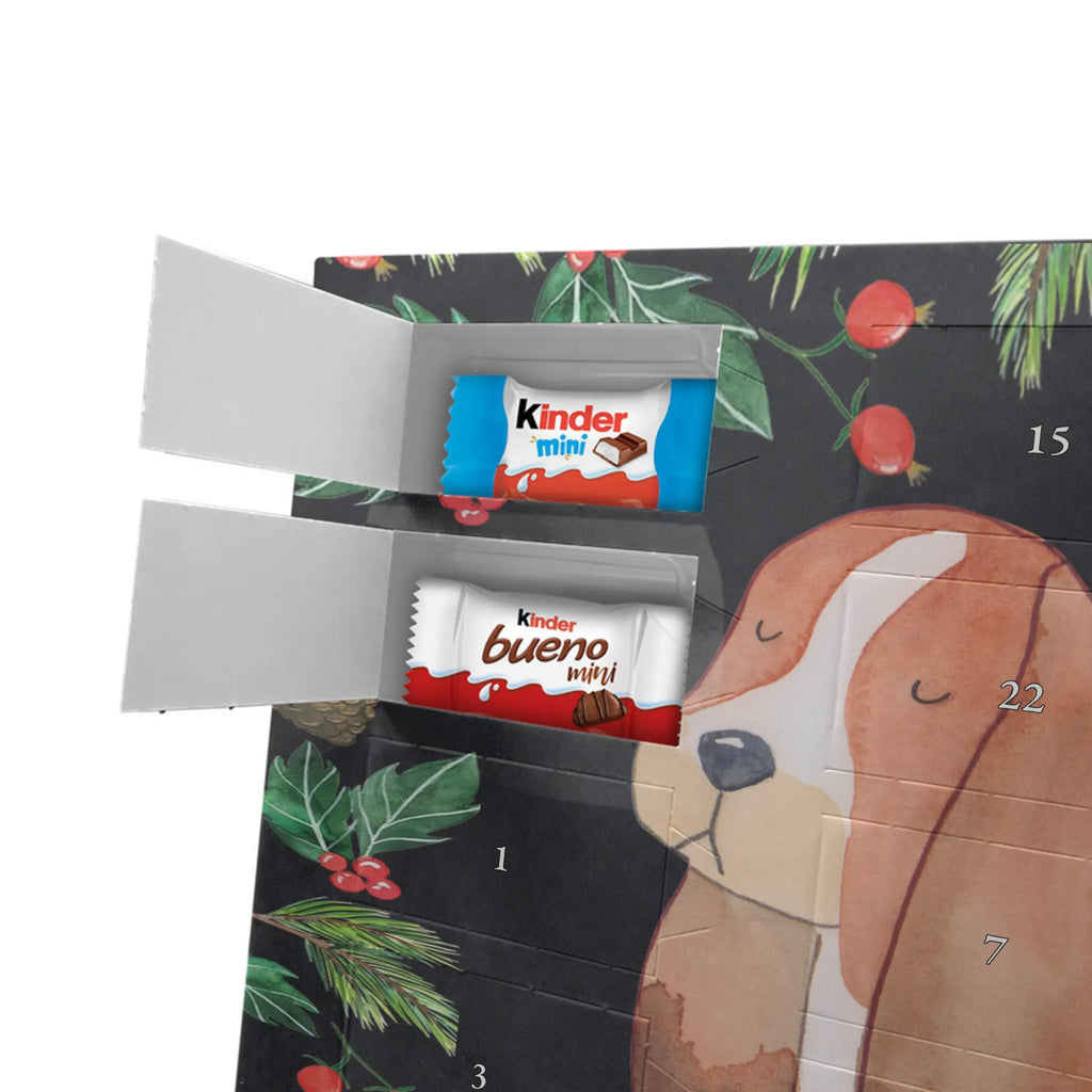 Chocolate advent calendar Dog Basset Hound mutt, dog sayings, love dogs, dog mama, funny gifts for dog owners, woof, what do you give a dog lover, dog breed, Christmas gifts for dogs, gifts for dogs, bag with dog print, love for dogs, hound, dog decorative items, dog love, childless