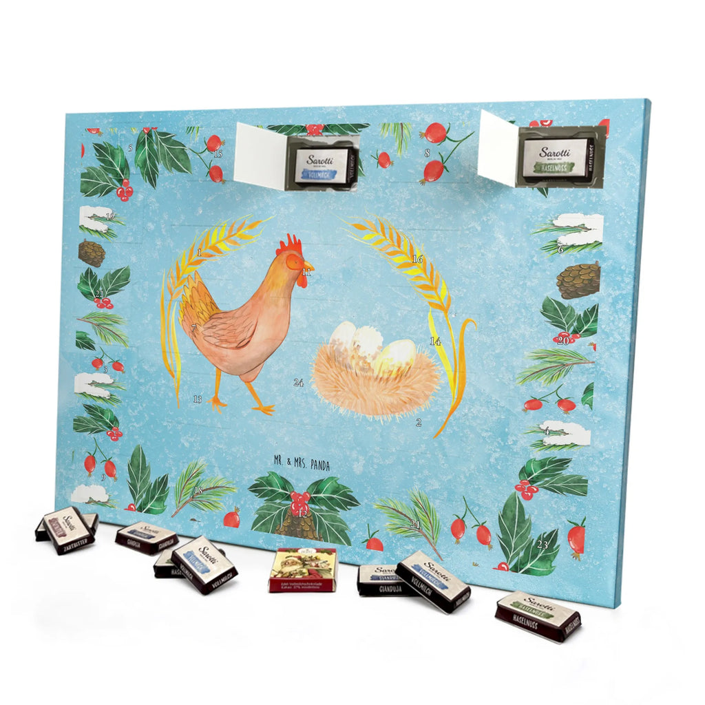 Chocolate advent calendar Chicken Proud farm animals, animals, farm, eggs, yard, cock, chicken, saying, magic, country life, pregnancy, hen, birth