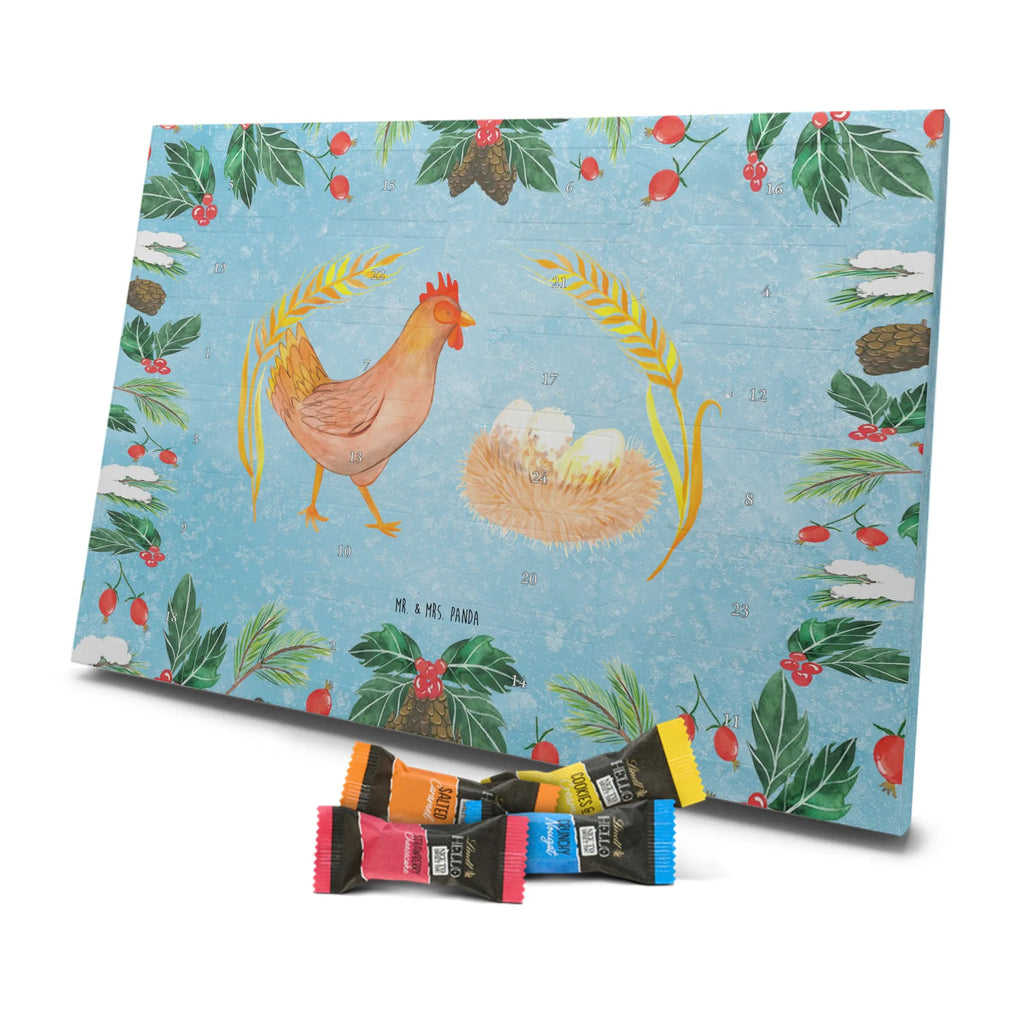 Chocolate advent calendar Chicken Proud farm animals, animals, farm, eggs, yard, cock, chicken, saying, magic, country life, pregnancy, hen, birth