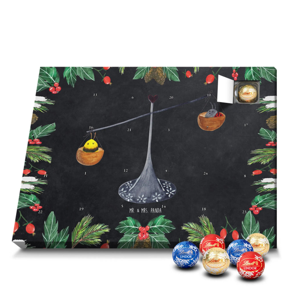 Chocolate advent calendar Star sign Scale birthdays, astrology, date of birth, month of birth, constellations, gift September, Libra, Libra gift, birthday September, bumble bee, birthday October, ladybird, balance, Libra zodiac sign, gift October