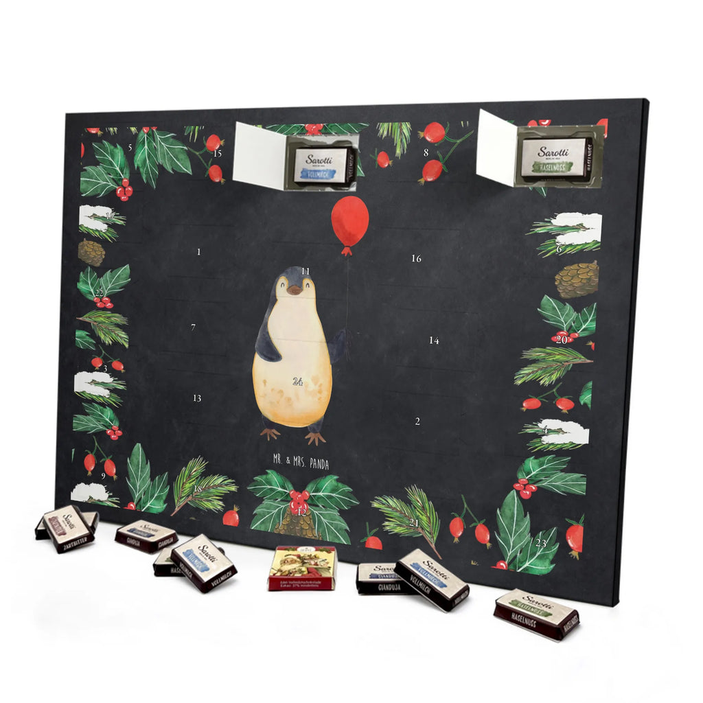 Chocolate advent calendar Penguin balloon North Pole, Penguins, best friend, gift idea, new life, gift girlfriend, penguins, balloon, love of life, new start