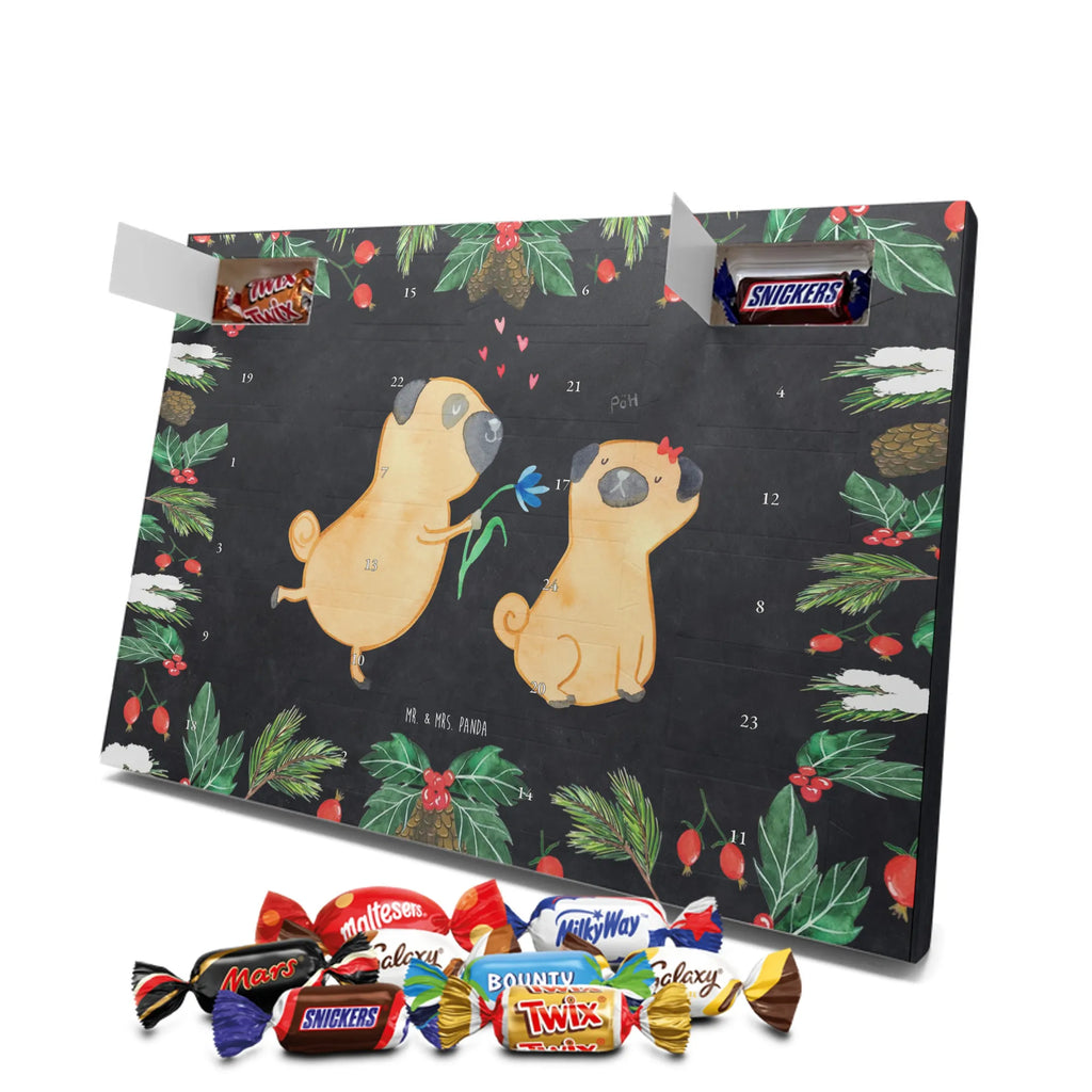 Chocolate advent calendar pug In love mutt, dog sayings, love dogs, dog mama, funny gifts for dog owners, woof, what do you give a dog lover, dog breed, Christmas gifts for dogs, gifts for dogs, bag with dog print, love for dogs, hound, dog decorative items, Pug, in love, dog love, boob, gift friend, love saying. Engaged