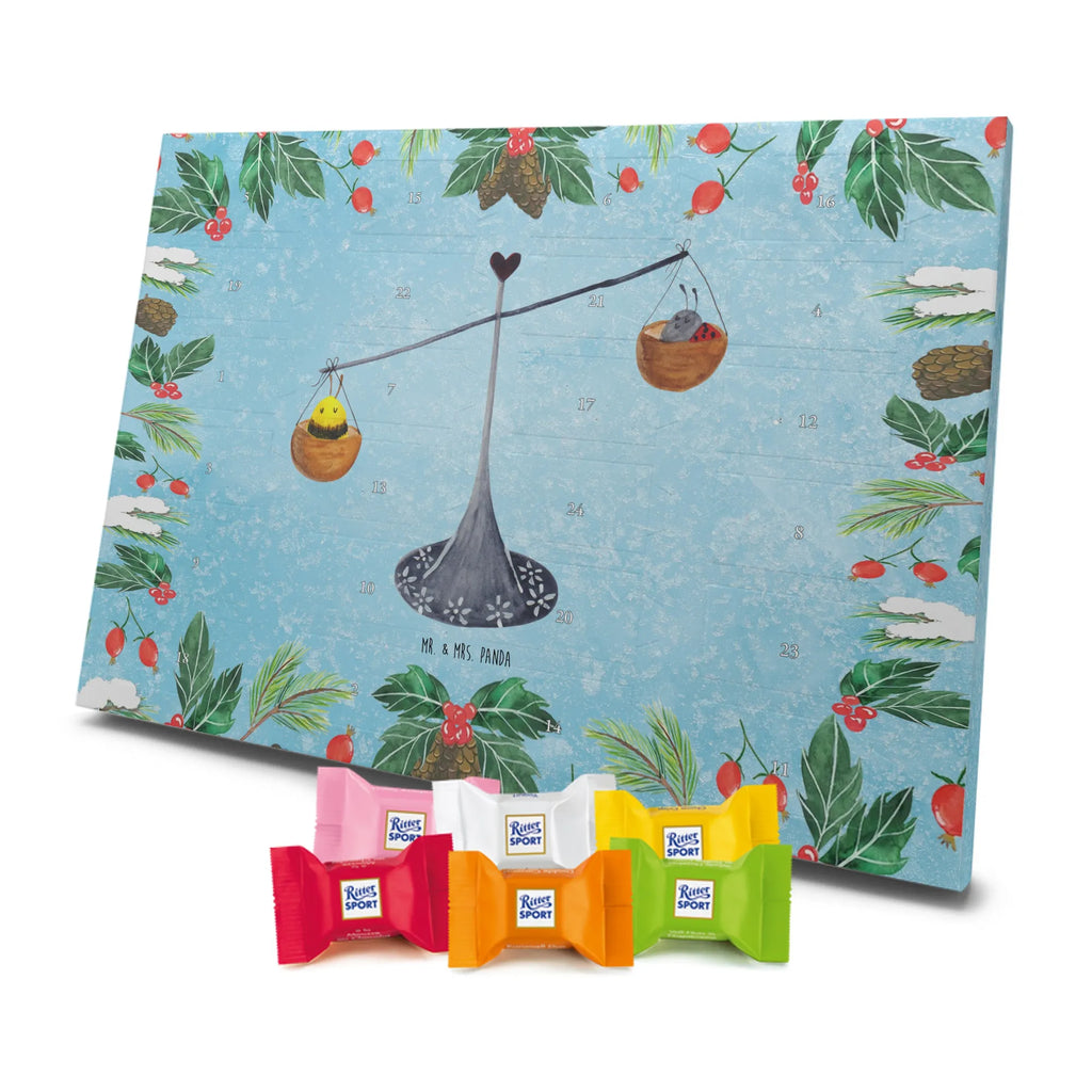 Chocolate advent calendar Star sign Scale birthdays, astrology, date of birth, month of birth, constellations, gift September, Libra, Libra gift, birthday September, bumble bee, birthday October, ladybird, balance, Libra zodiac sign, gift October