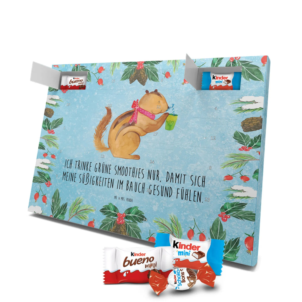 Chocolate advent calendar Squirrel smoothies gift ideas, gifts, small animals, good mood, cute, funny sayings, cute animal motives, hand drawn, special gifts, card, animal lover, chipmunks, squirrels, diet, weight loss