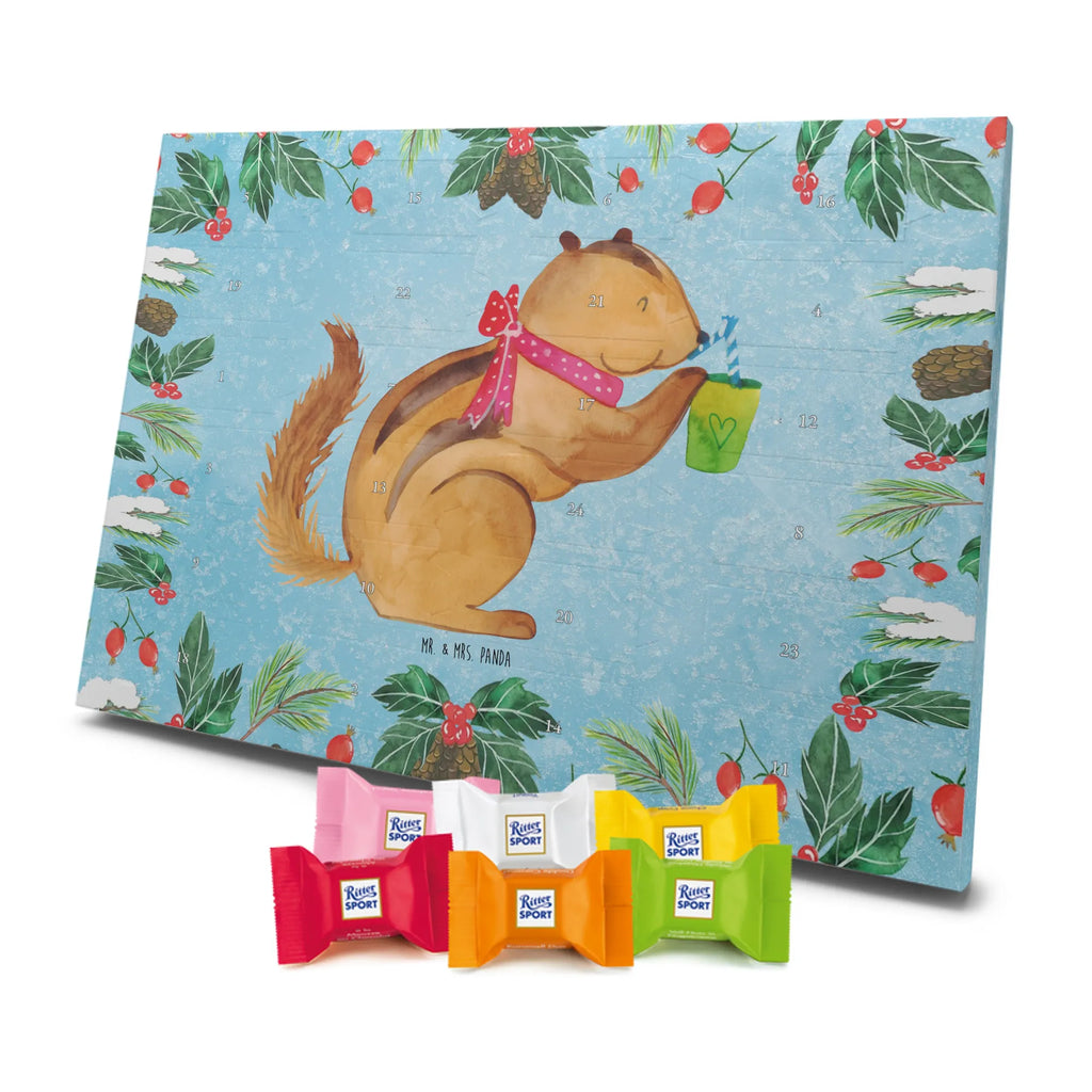 Chocolate advent calendar Squirrel smoothies gift ideas, gifts, small animals, good mood, cute, funny sayings, cute animal motives, hand drawn, special gifts, card, animal lover, chipmunks, squirrels, diet, weight loss