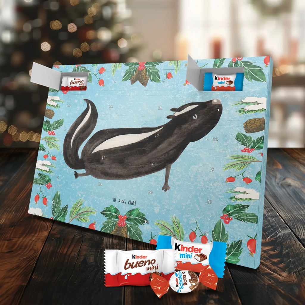  skunks Joga Stinktier, Skunk