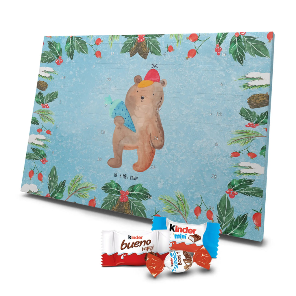 Chocolate advent calendar bear School cone cuddly toy, teddy bear, Starting school, School bag, Bear motif, School enrolment gift, Primary school, First day of school gift, School gift