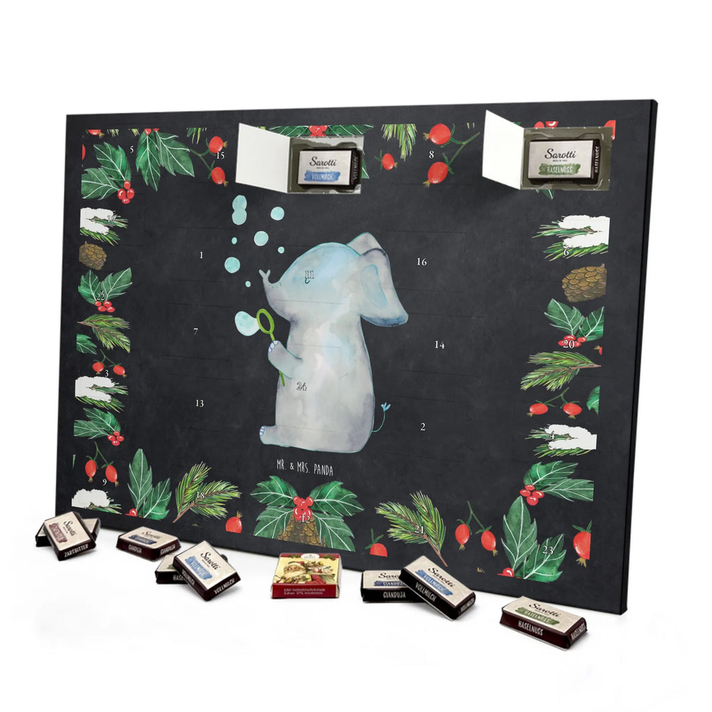 Chocolate advent calendar elephant soap bubbles gift ideas, gifts, small animals, good mood, cute, funny sayings, cute animal motives, hand drawn, special gifts, card, animal lover, proboscidean, Elephant, elephants, feeling. Home, soap bubbles, pachyderm, proof of love, love saying