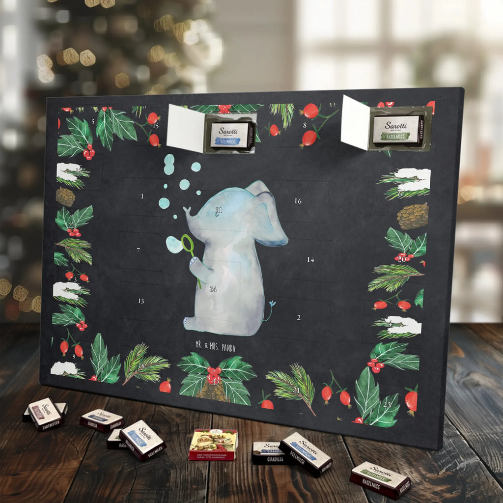 Chocolate advent calendar elephant soap bubbles gift ideas, gifts, small animals, good mood, cute, funny sayings, cute animal motives, hand drawn, special gifts, card, animal lover, proboscidean, Elephant, elephants, feeling. Home, soap bubbles, pachyderm, proof of love, love saying