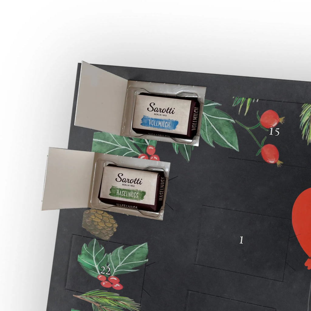 Chocolate advent calendar Hedgehog balloon gift ideas, gifts, small animals, good mood, cute, funny sayings, cute animal motives, hand drawn, special gifts, card, animal lover, Birthday, Balloon, Birthday Child