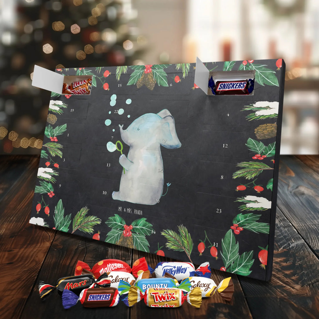 Chocolate advent calendar elephant soap bubbles gift ideas, gifts, small animals, good mood, cute, funny sayings, cute animal motives, hand drawn, special gifts, card, animal lover, proboscidean, Elephant, elephants, feeling. Home, soap bubbles, pachyderm, proof of love, love saying