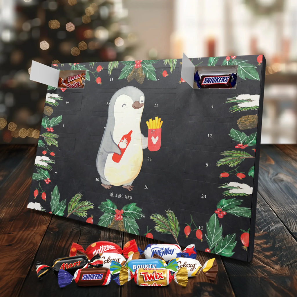 Chocolate advent calendar penguin French fries Loving, Marriage, Proposal of marriage, anniversary gift, Together, Love gift, gift for her, gift for him, Two, Valentine&#39;s Day Gift for Women Love Gift Anniversary Wedding Anniversary Party Favor Gift for Girlfriend Gift for Partner Boyfriend Gift Token of Love for Men for Husband