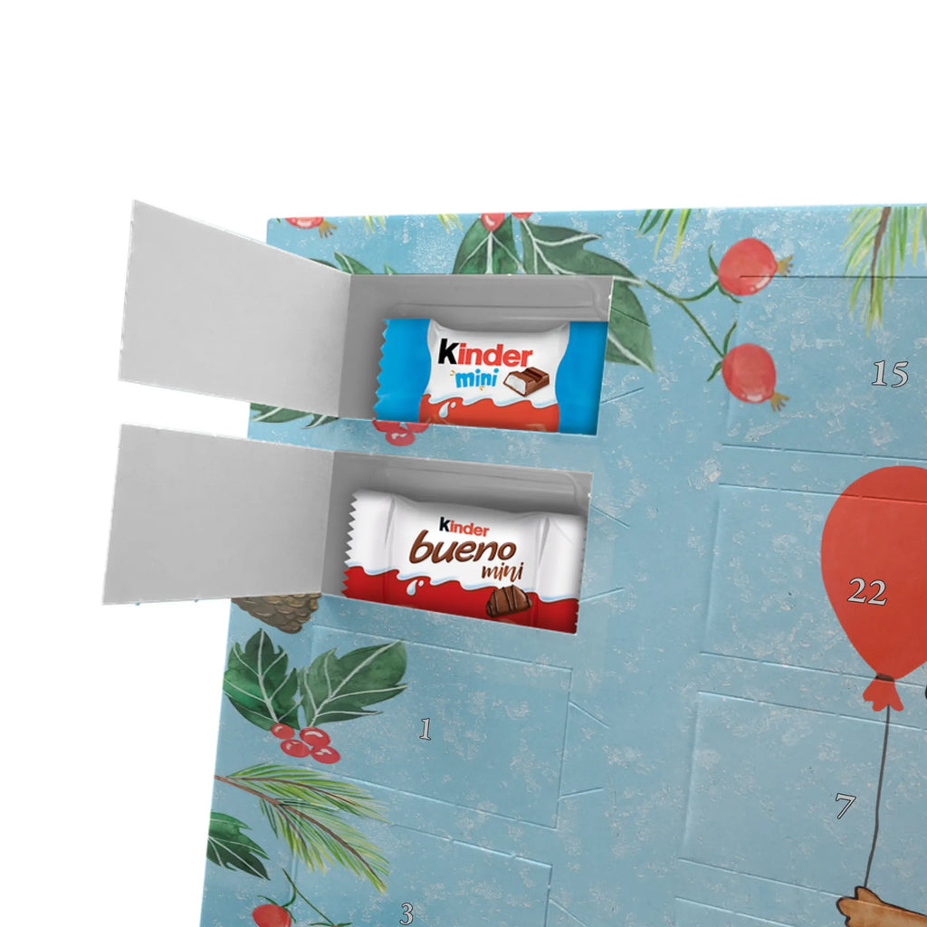 Chocolate advent calendar Hedgehog balloon gift ideas, gifts, small animals, good mood, cute, funny sayings, cute animal motives, hand drawn, special gifts, card, animal lover, Birthday, Balloon, Birthday Child