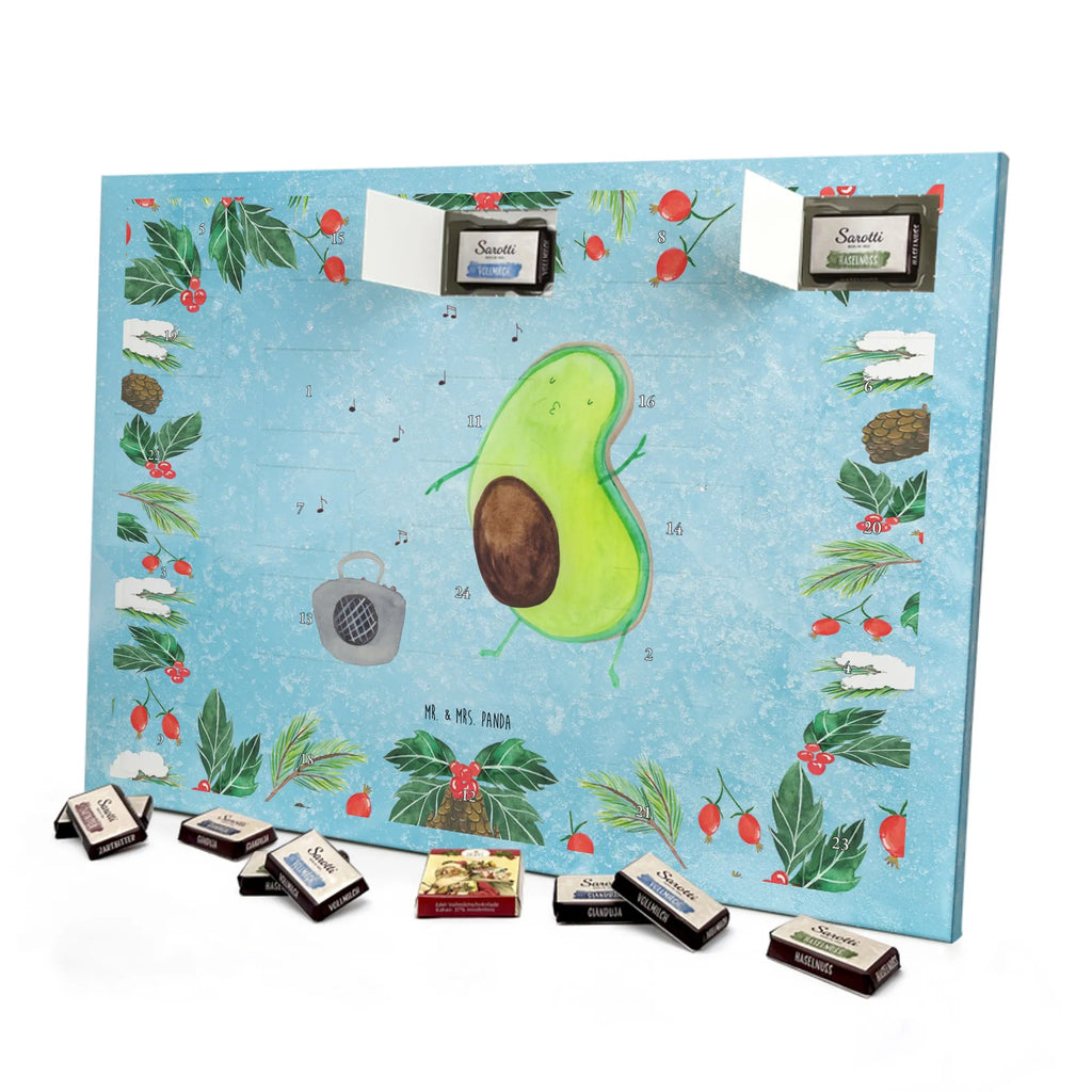 Chocolate advent calendar avocado Dance vegetables