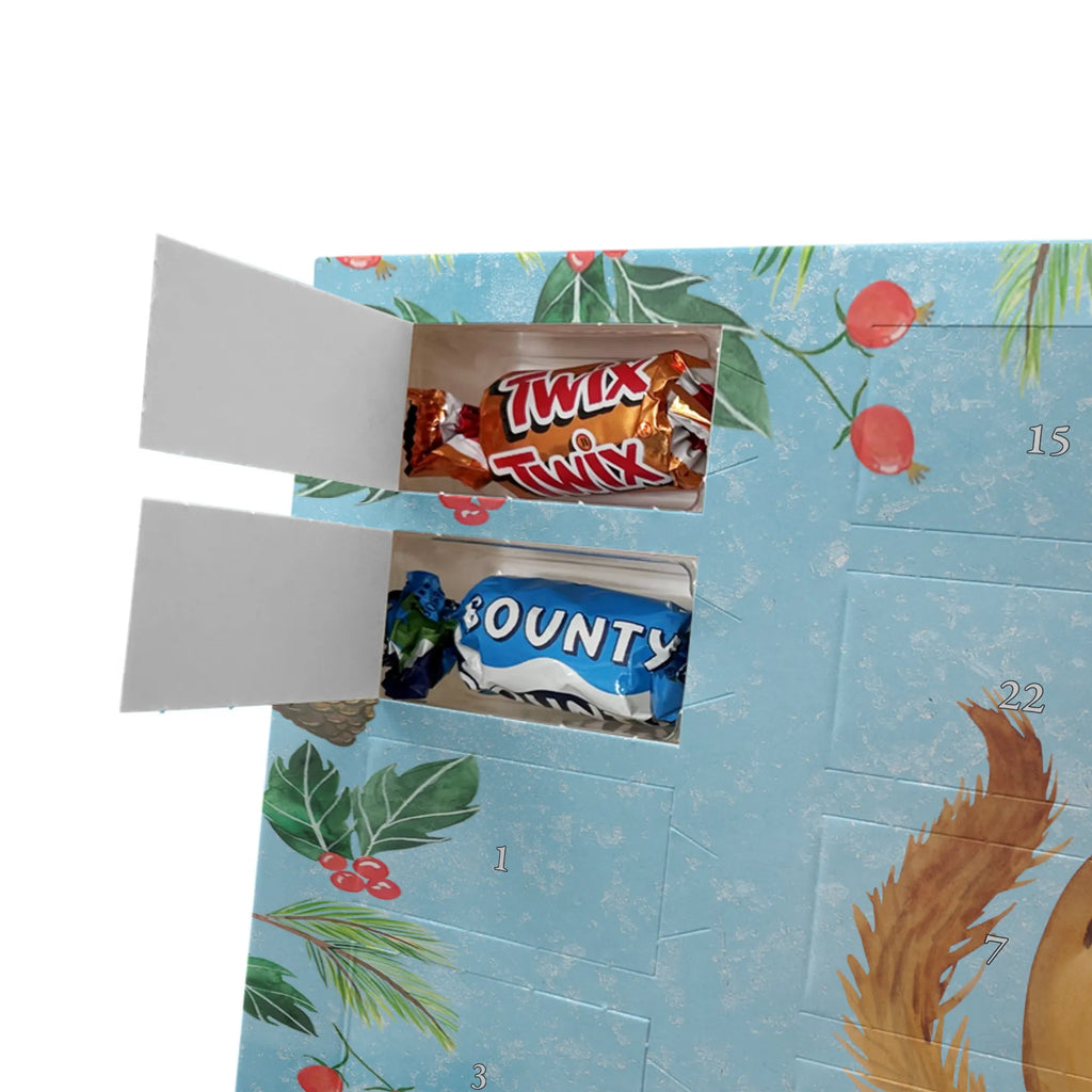 Chocolate advent calendar Squirrel smoothies gift ideas, gifts, small animals, good mood, cute, funny sayings, cute animal motives, hand drawn, special gifts, card, animal lover, chipmunks, squirrels, diet, weight loss