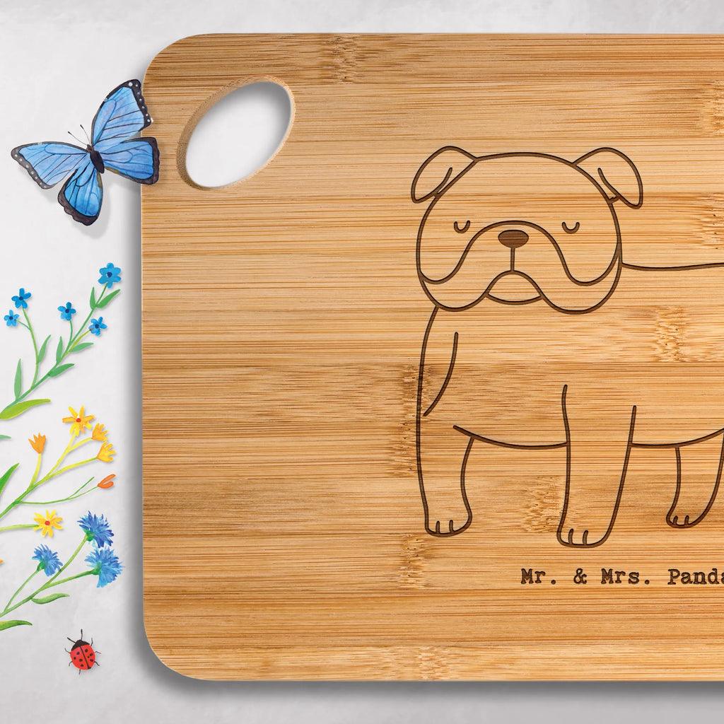 Bamboo chopping board English Bulldog Moment gift, animal lover, giving, dog breed, purebred dog, dog owner, puppy
