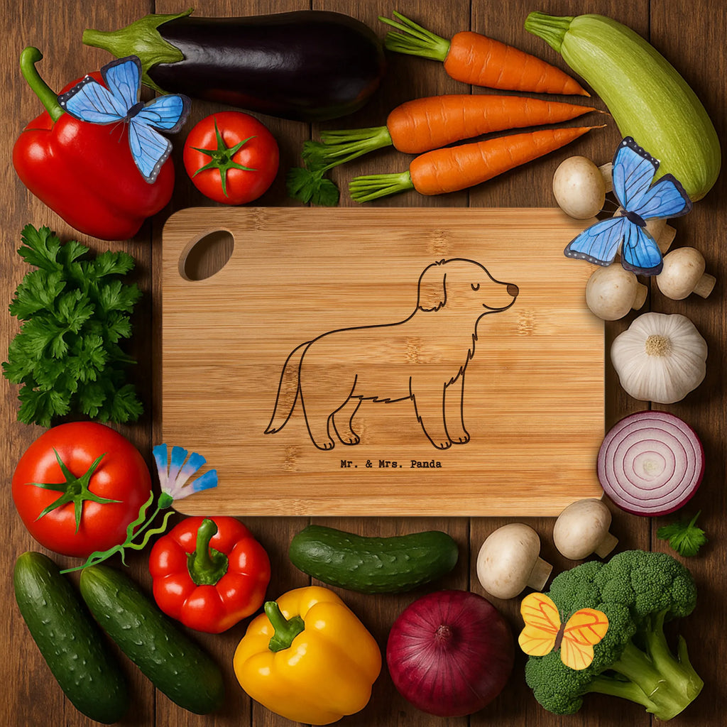Bamboo chopping board Newfoundland dog Moment gift, animal lover, giving, dog breed, purebred dog, dog owner, puppy