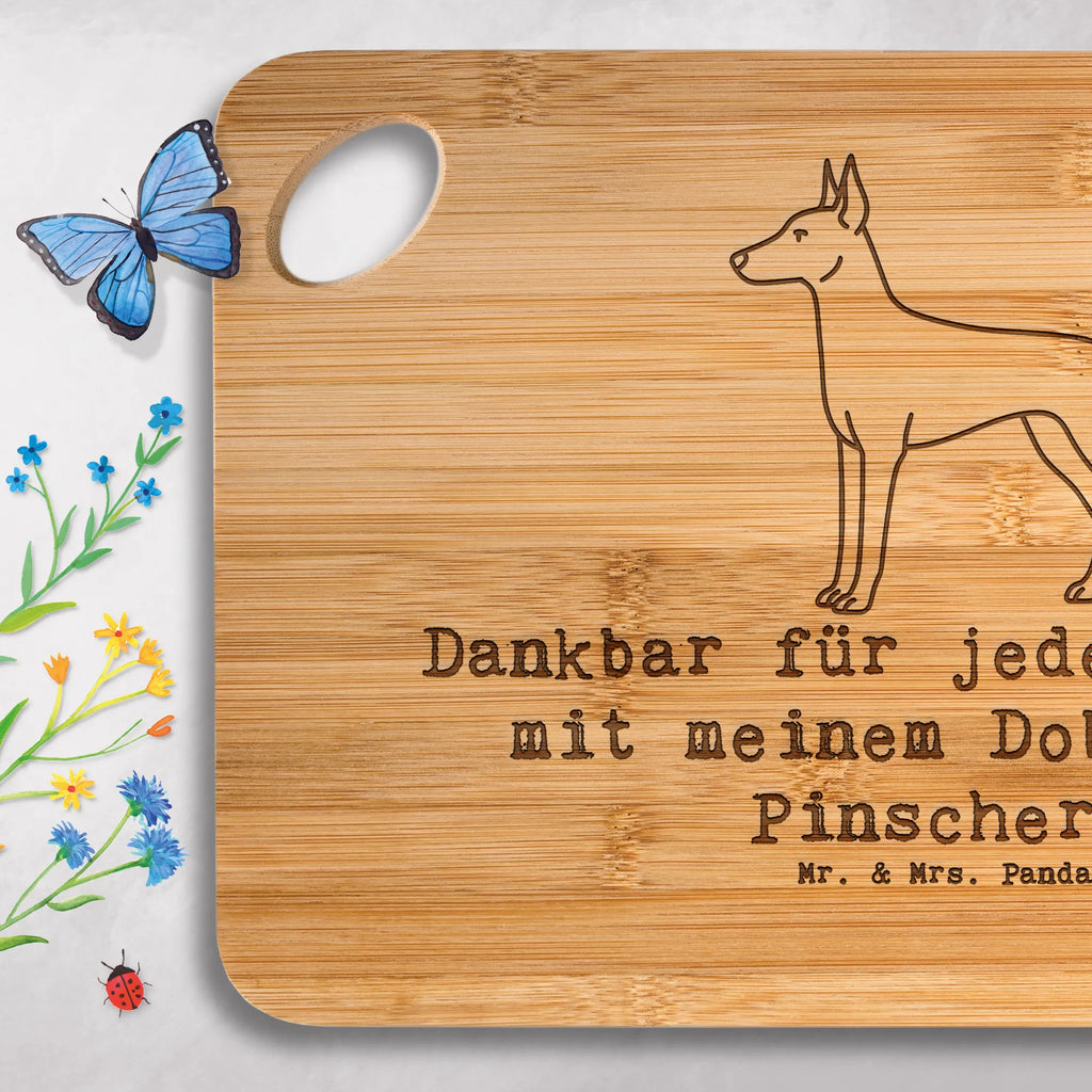 Bambus - deska do krojenia Doberman Pinscher Chwila dawanie, prezent, Pies, rasa psa, pies rasowy, właściciel psa, miłośnik zwierząt, szczeniak