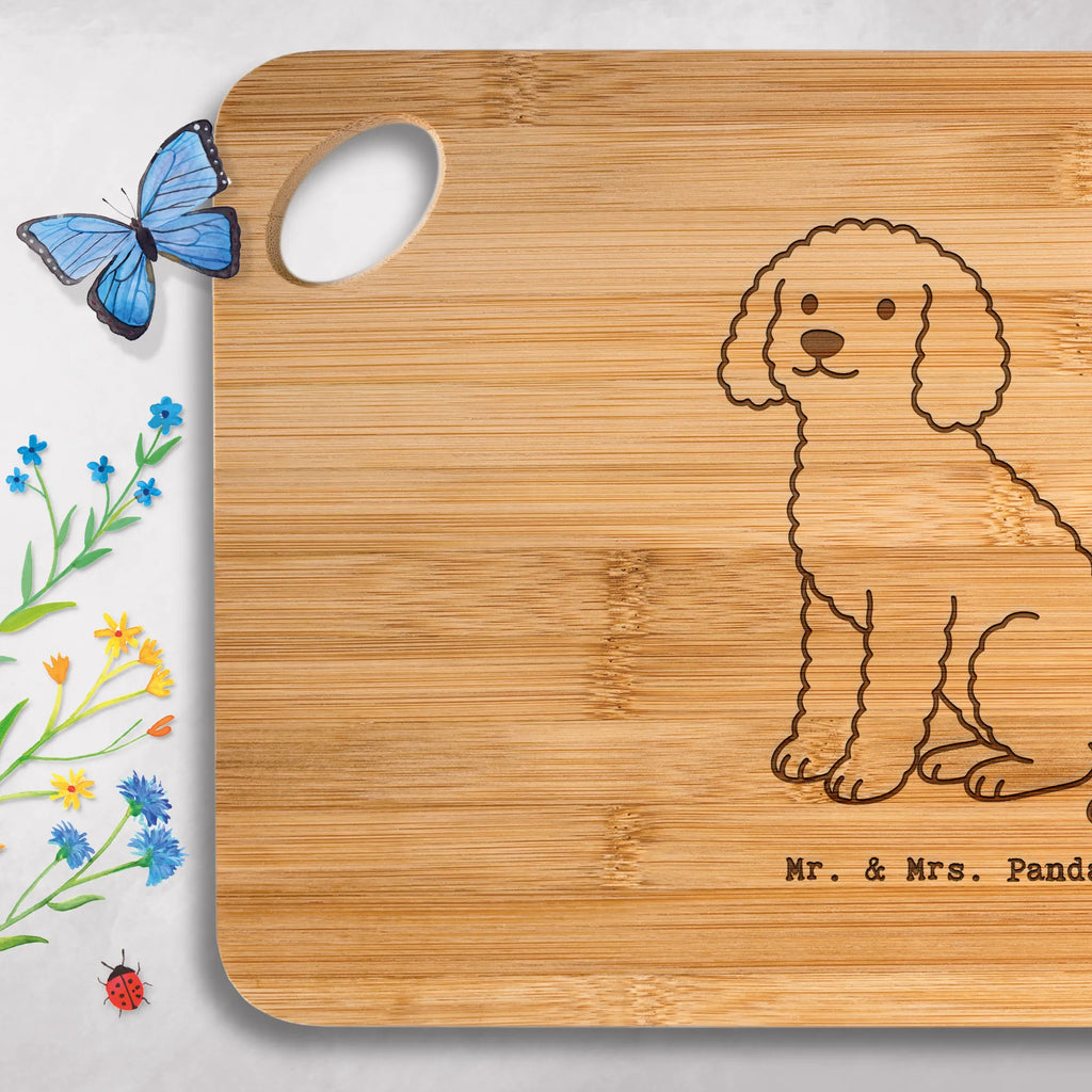 Bambus - deska do krojenia mały pudel chwila dawanie, prezent, Pies, rasa psa, pies rasowy, właściciel psa, miłośnik zwierząt, szczeniak