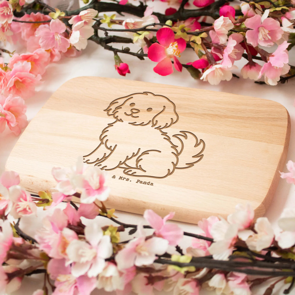 Schneidebrett Bolonka Zwetna Moment Frühstücksbrettchen, Holzbrett, Brot, Schneidebrett, Schneidebrett Holz, Frühstücksbrett, Küchenbrett, Geschenk, Schenken, Hund, Hunderasse, Rassehund, Hundebesitzer, Tierfreund, Welpe, Tsvetnaya Bolonka, Bolonka Zwetna