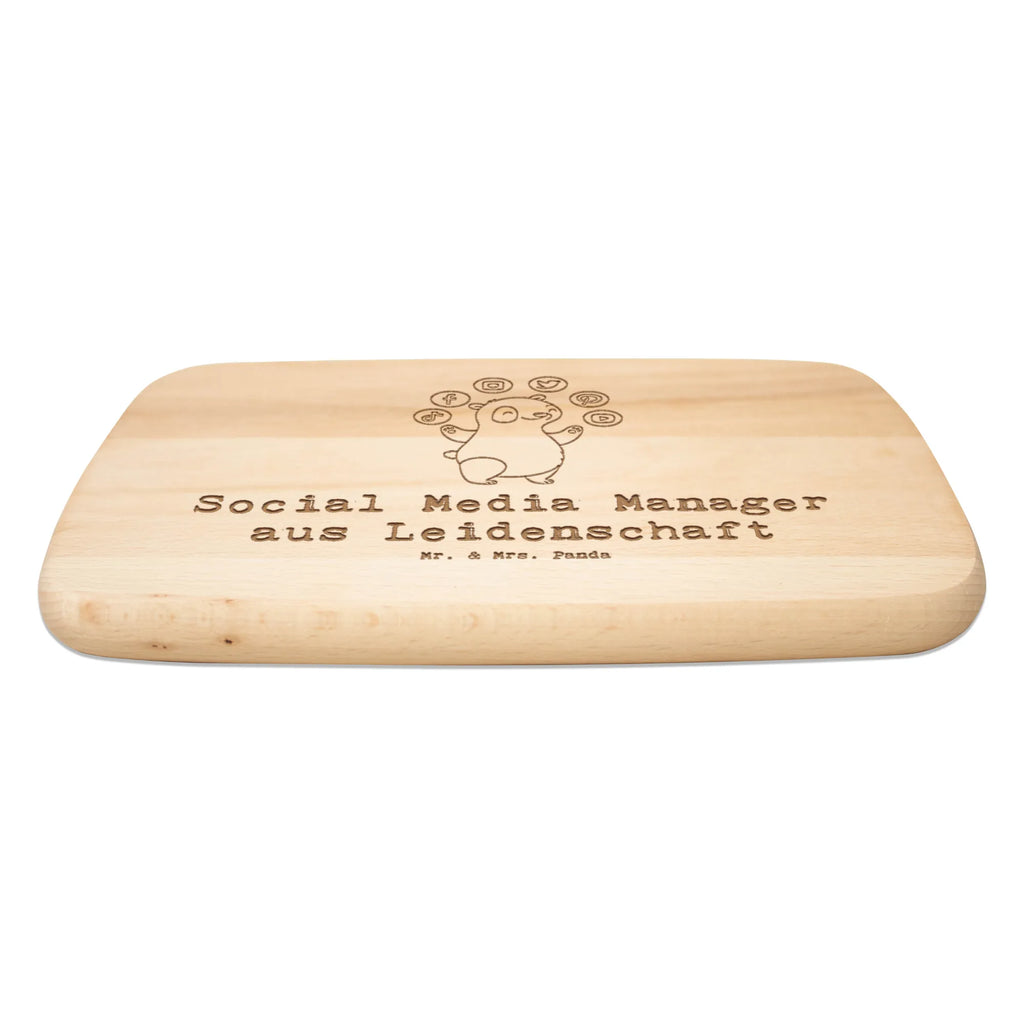 Śniadaniowa deska Menedżer Mediów Społecznościowych Pasja Prezent, Dziękuję, Zawód, Wykształcenie, Jubileusz, Pożegnanie, Emerytura, Kolega, Koleżanka, Dawać, Pracownik, Współpracownik, Dziękuję bardzo