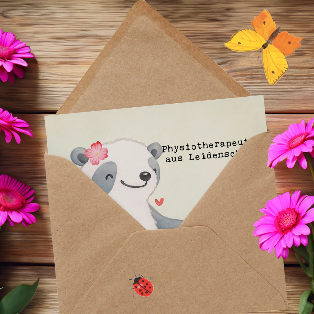 Karta Deluxe Fizjoterapeutka Pasja Design Prezent, Dziękuję, Zawód, Wykształcenie, Jubileusz, Pożegnanie, Emerytura, Kolega, Koleżanka, Dawać, Pracownik, Współpracownik, Dziękuję bardzo