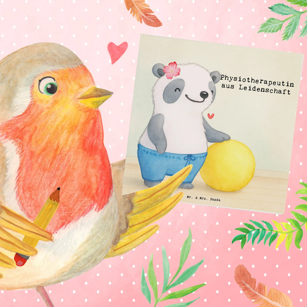 Karta Deluxe Fizjoterapeutka Pasja Design Prezent, Dziękuję, Zawód, Wykształcenie, Jubileusz, Pożegnanie, Emerytura, Kolega, Koleżanka, Dawać, Pracownik, Współpracownik, Dziękuję bardzo