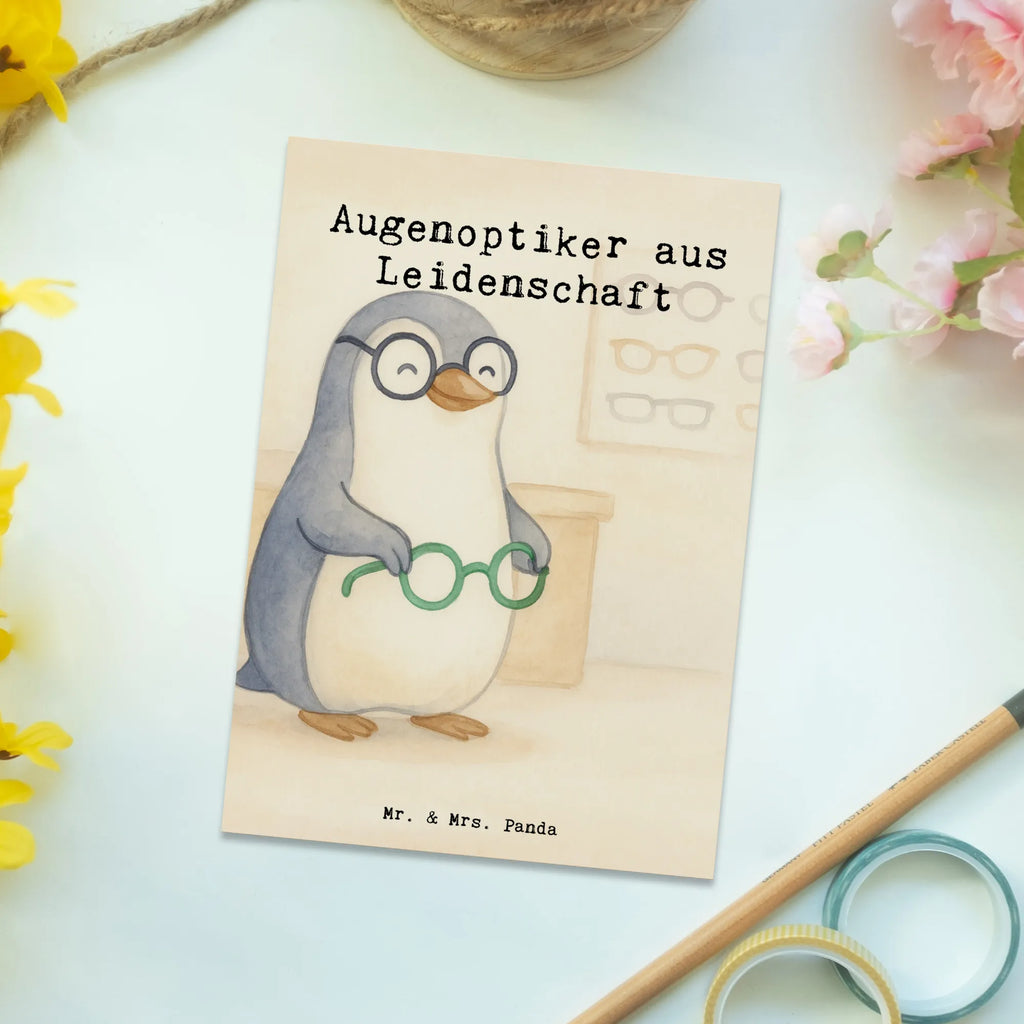 Pocztówka optyk pasja Design Prezent, Dziękuję, Zawód, Wykształcenie, Jubileusz, Pożegnanie, Emerytura, Kolega, Koleżanka, Dawać, Pracownik, Współpracownik, Dziękuję bardzo