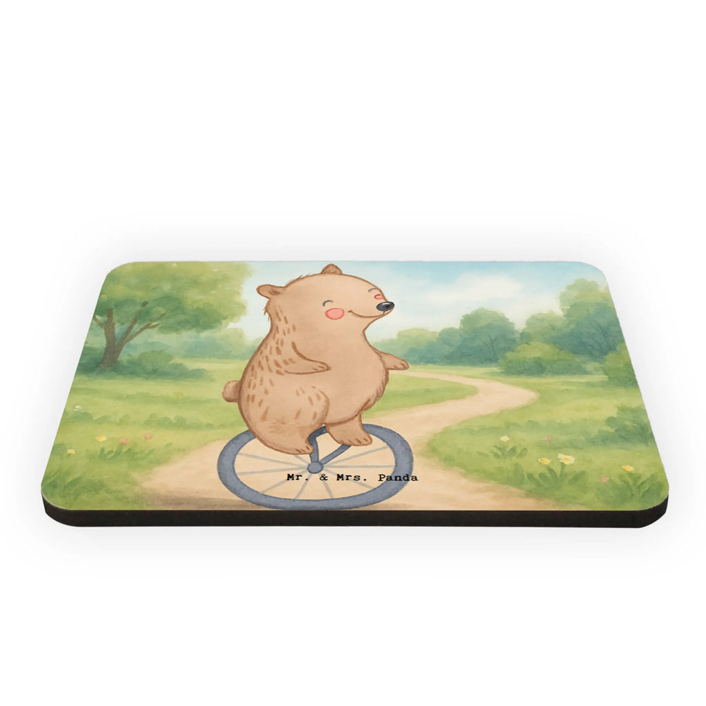 Magnes Niedźwiedź Jazda na jednokołowcu Design Prezent, Dyscyplina sportowa, Darować, Dziękuję, Dzięki, Wyróżnienie, Wygrana, Sportowiec