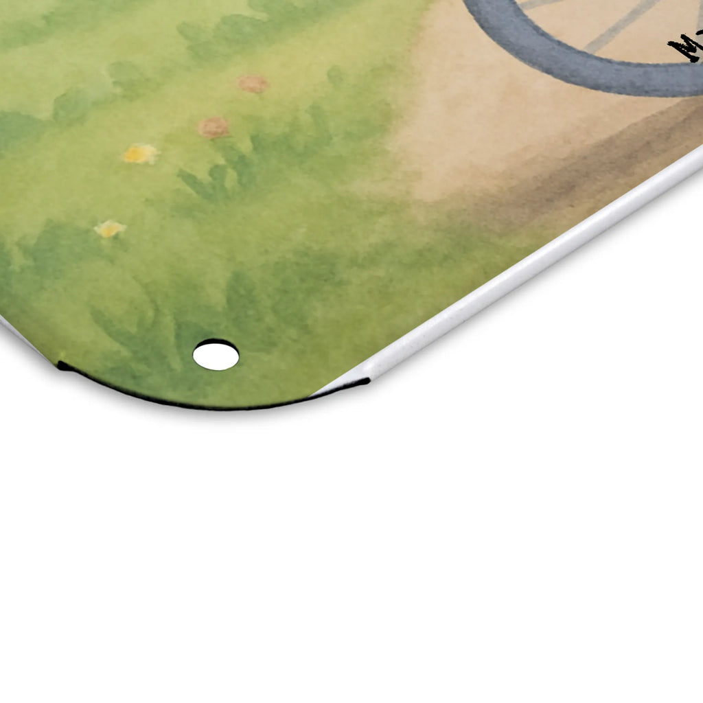 Tin sign bear ride a unicycle Design Gift, giving, thank you, award, profit, athlete, ride a unicycle