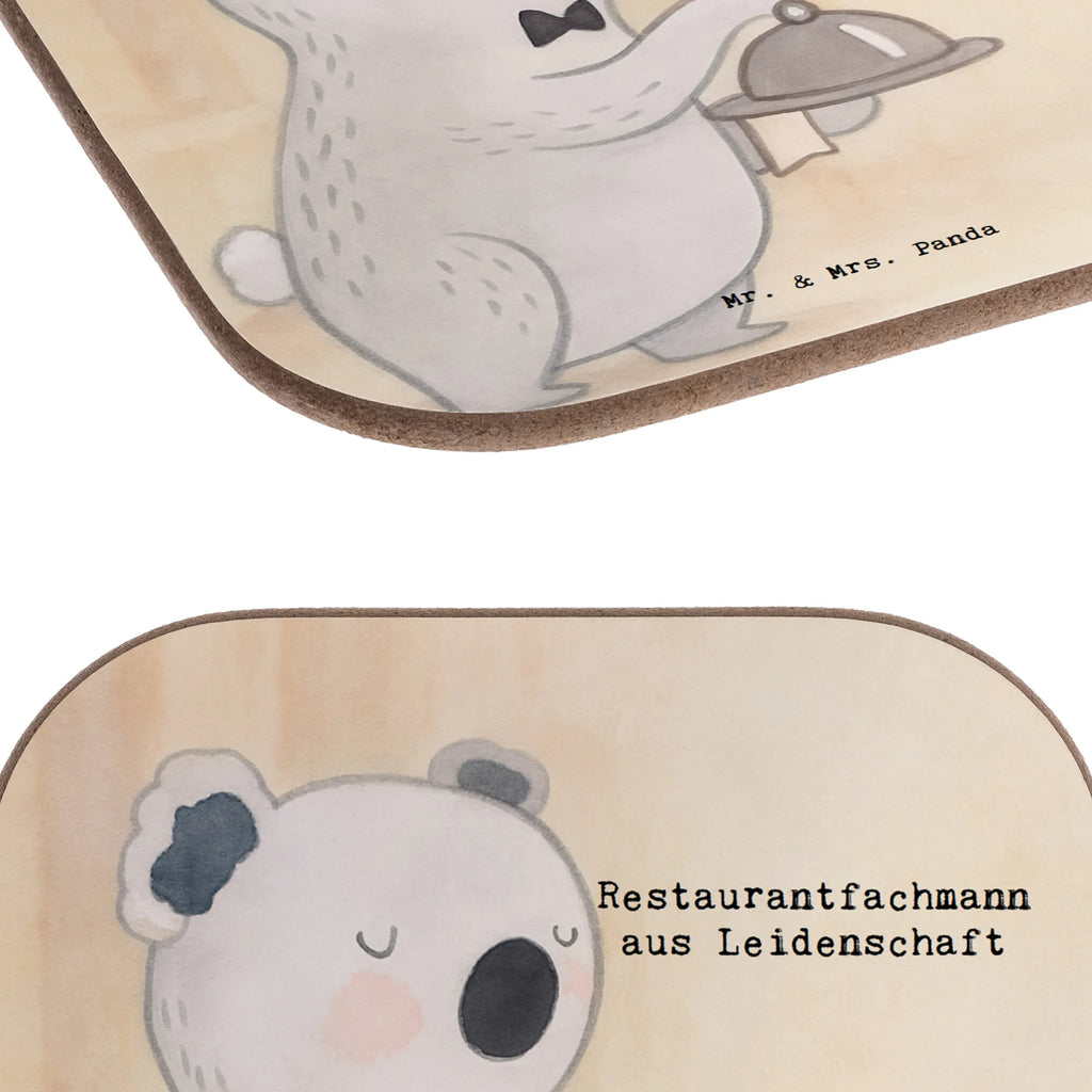 Square coaster Restaurant specialist Passion Design gift, sayings, gift idea, best, farewell gift, passing exam, anniversary, retirement, promotion, job start, profession