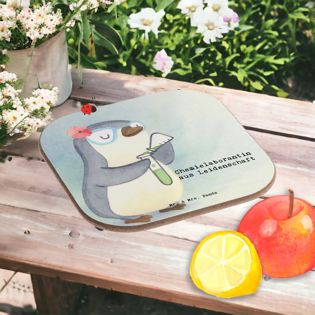 Square coaster Chemical laboratory technician Passion Design gift, sayings, gift idea, best, farewell gift, passing exam, anniversary, retirement, promotion, job start, profession