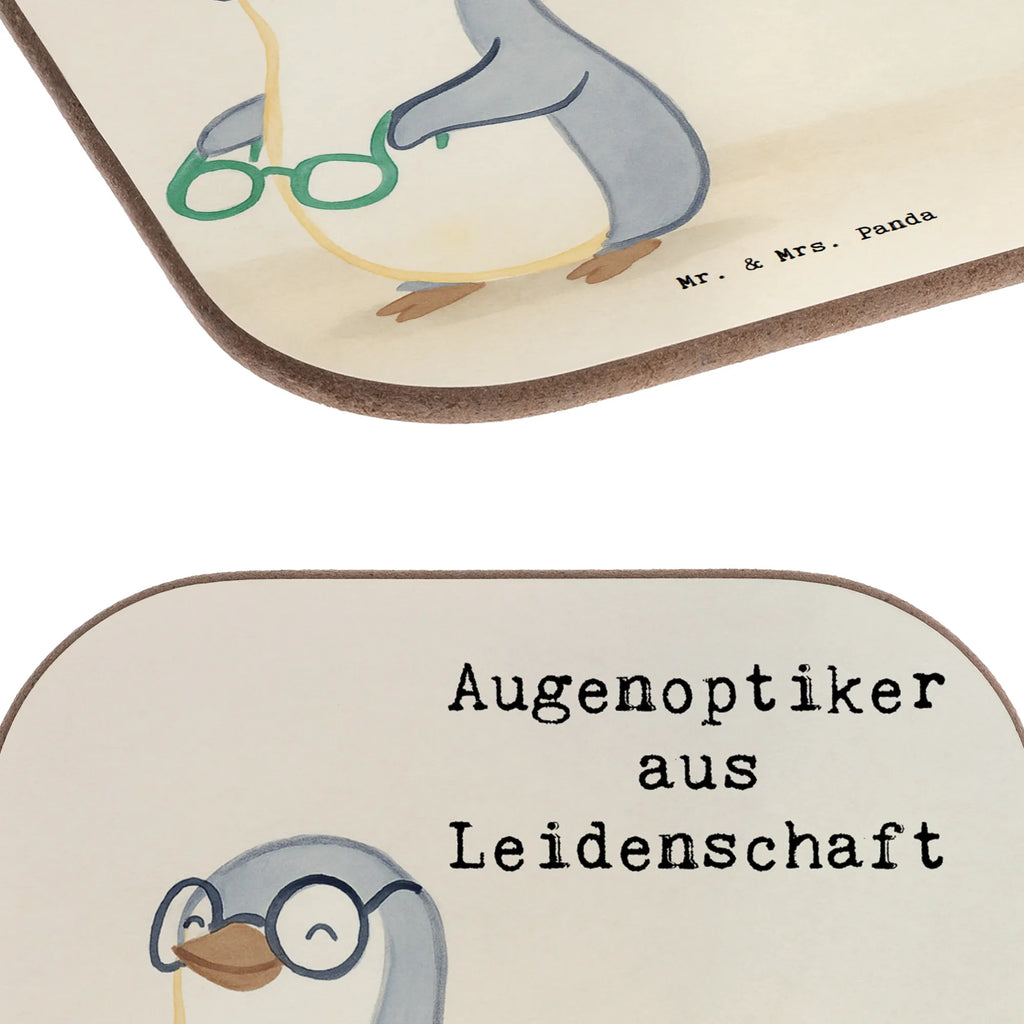 Square coaster Optician Passion Design gift, sayings, gift idea, best, farewell gift, passing exam, anniversary, retirement, promotion, job start, profession