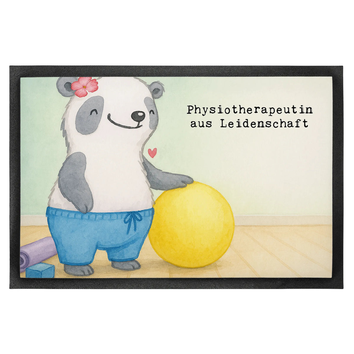 Doormat Physiotherapist Passion Design gift, sayings, gift idea, best, farewell gift, passing exam, anniversary, retirement, promotion, job start, profession