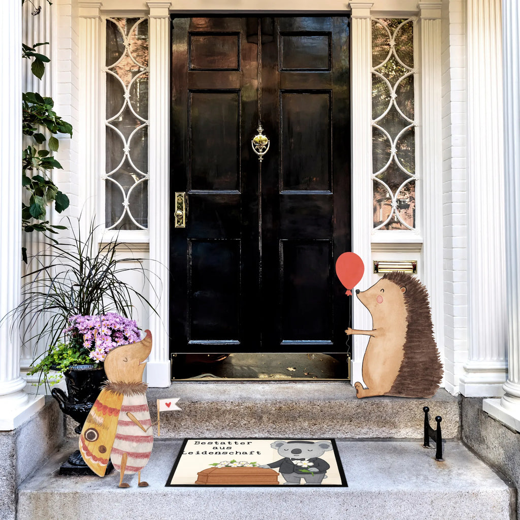 Schmutzmatte Bestatter Leidenschaft Design außenmatte, abstreifer, Türvorleger, türmatten, Fußmatten, schmutzfangmatten, Abtreter, flurmatte, Schmutzmatte, Schmutzfänger, Schmutzfangteppich, sauberlaufmatten, Abtretmatte, hausmatte, Eingangsteppich, Schuhabstreifer, Fußabstreifer, Sauberlaufmatte, Schmutzfangmatte, matte haustür, Haustürmatte, Fußabtreter, Fussmatte, Eingangsmatte, fußmatte, Türmatte, Geschenk, Schenken, Jubiläum, Danke, Dankeschön, Beruf, Ausbildung, Abschied, Rente, Kollege, Kollegin, Arbeitskollege, Mitarbeiter, Firma
