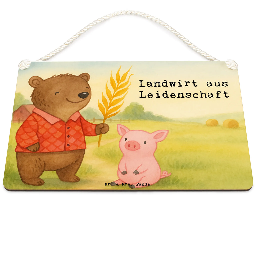 Decorative sign Farmer Passion Design gift, sayings, gift idea, best, farewell gift, passing exam, anniversary, retirement, promotion, job start, profession