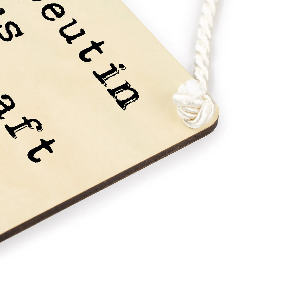 Decorative sign therapist Passion Design gift, sayings, gift idea, best, farewell gift, passing exam, anniversary, retirement, promotion, job start, profession