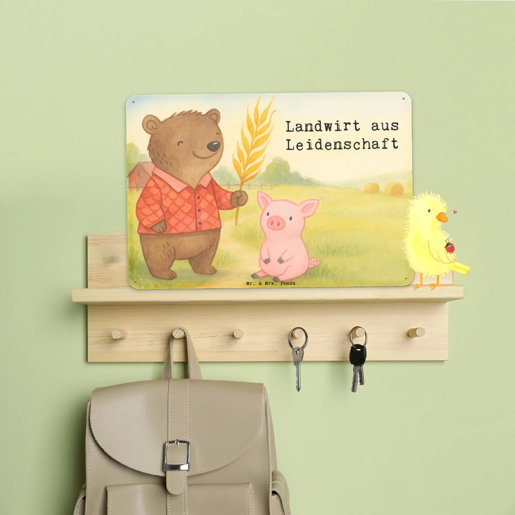 Metalowy szyld Rolnik Pasja Design Prezent, Dziękuję, Zawód, Wykształcenie, Jubileusz, Pożegnanie, Emerytura, Kolega, Koleżanka, Dawać, Pracownik, Współpracownik, Dziękuję bardzo